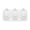 3 Cavity Walnut Shaped Silicone Mousse Cake Mold Food Grade Non Stick Flexible Baking Mold for Pastry Chocolate Jelly Dessert