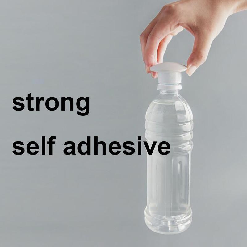 Door Stopper Silicone Self Adhesive Doorstop Pad Protection Mute Sticker Round Square Wall Protector Pad