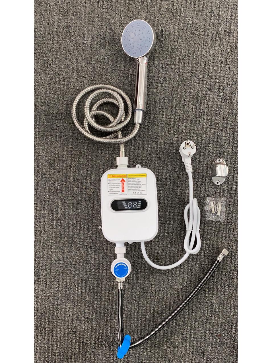 

Instant Hot Quick-Heating Smart Electric Shower Heater with Variable Frequency EU standard [foreign trade]