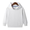 New Spring and Autumn Children's Hooded Pure Cotton Solid Color Sweat