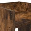 Plant Stand Smoked Oak 30 X 30 X 60 Cm Wood Based Material