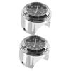 MOLUCKFU 2 Sets Bike Clock Alarm Clock Control Digital Kitchen Timer Magnet Car Dashboard