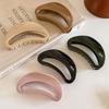 Large Crab Hair Clips Shark Clip Retro Korean Acetate Hair Claw Simple Hairpin Fashion Hair Accessories For Woman Girls