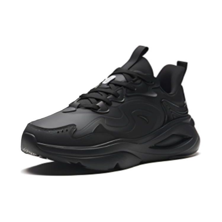 ANTA Retro Dad Shoes All Black Men 112418840-6 39