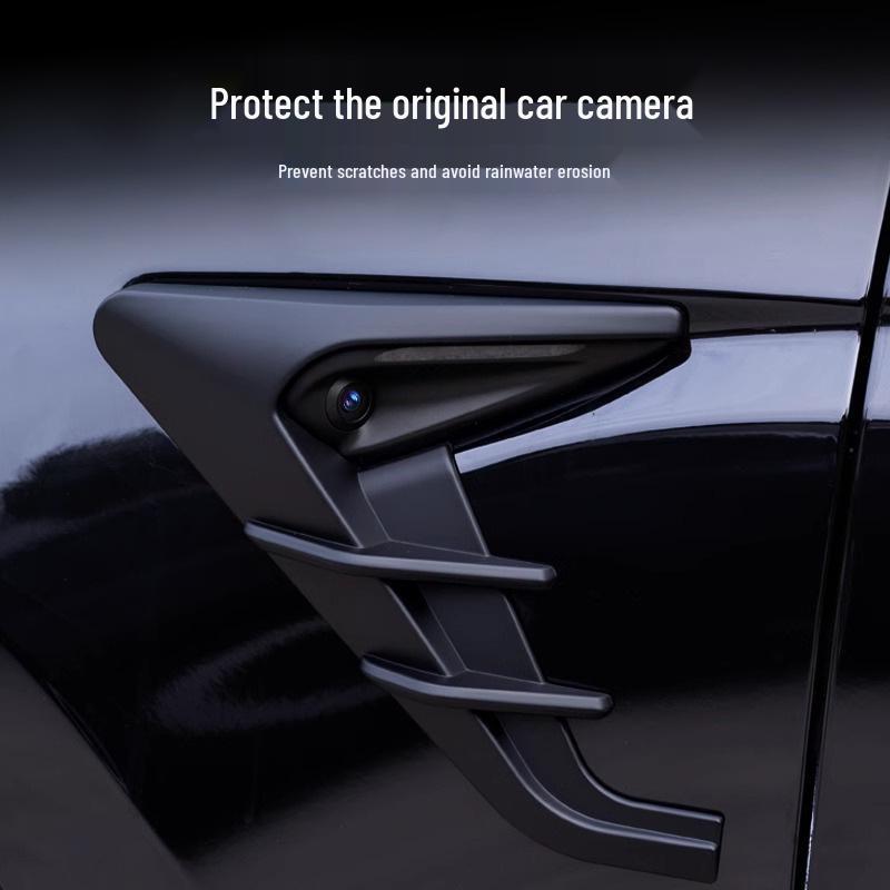 Tesla Model 3/Y Fender Camera Carbon Fiber Sticker Cover