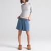 Skims Ss25 Outdoor Heavy Jersey Long Shorts Soft Knit Pleated Loose Mid-Rise Comfortable Casual Shorts Women shorts SH-SHO-8726W-HRB