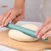 Non-Stick Pastry Cookie Dough Roller Silicone Rolling Pin with Stainless Steel Core Multi-functional Kitchen Cooking Baking Tool