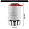 24V Normally Closed/Open Electric Thermal Actuator 30x1.5mm Thermostatic Radiator Valves for Underfloor Heating Enduring