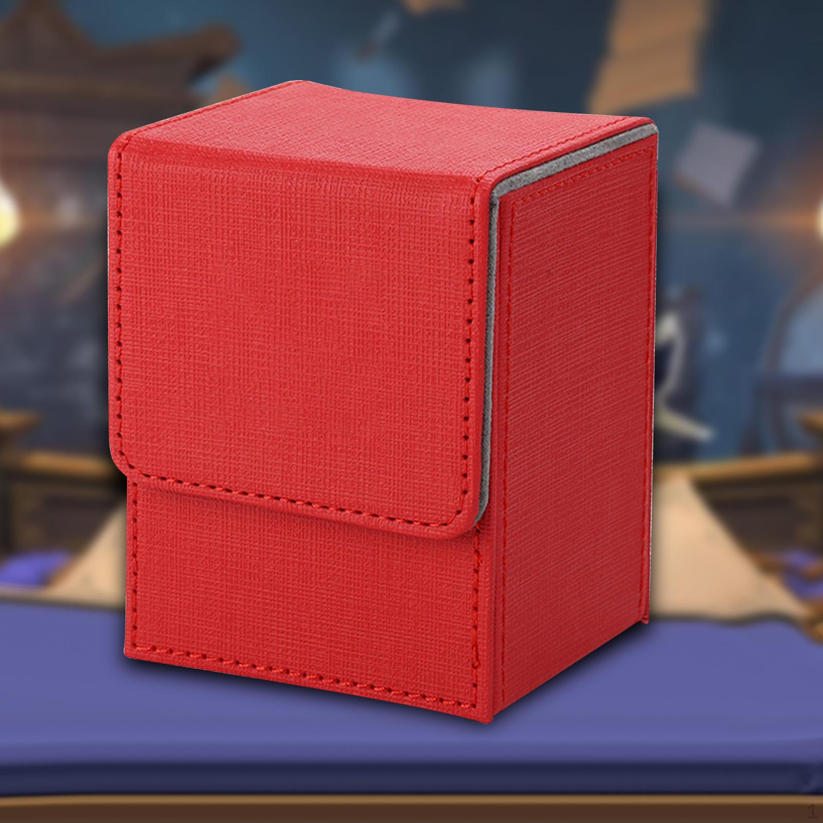 Решение для хранения карт для коллекционных и торговых карточек Red