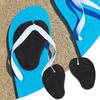 Forefoot Pads for Women,Gel Sandal Cushion Inserts Washable Clear Anti-Slip Thong Sandal Insoles for Outdoor Beach Slippers