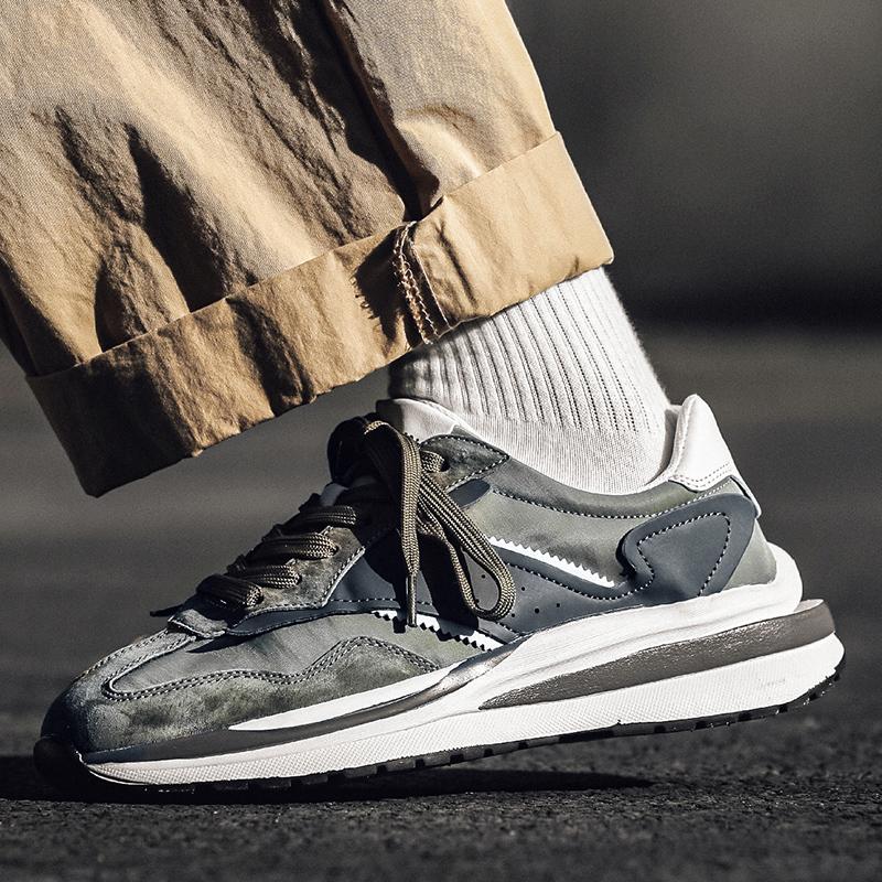 Fashion Men Shoes Casual Sneakers Fashion Breathable Running Shoes Air Cushion Outdoor Trainer Sports Shoes Walking Male Sneakers