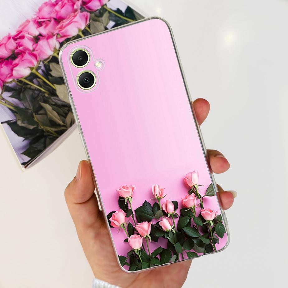 For Samsung Galaxy A05 Case SM-A055F Cute Painted Back Cover Phone Case For Samsung A05 A 05s Galaxy A05s Soft TPU Fundas Bumper