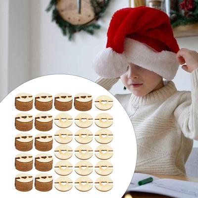 100 Count Wooden Buttons for Knitted Hats, DIY Tools Women