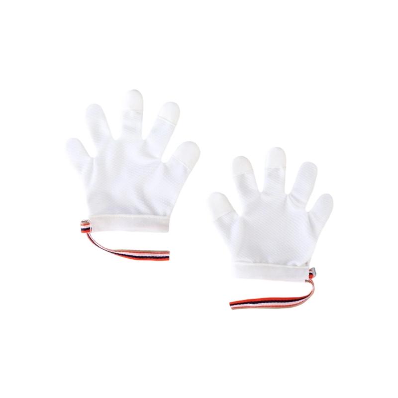 

Дитячі рукавички, стійкі до укусів, запобігають смоктанню рук, захисний дихаючий дизайн, комфорт для новонароджених, малюків M for 15M to 3T