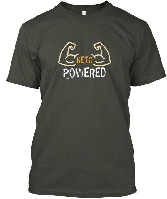 

Keto Powered Better Fuel Cetterfuel T-Shirt Made in the USA Size S to 5XL 3XL