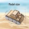 DIY Electric Toy Tank Science Kit for Kids - Wooden Physics Project for STEM Education