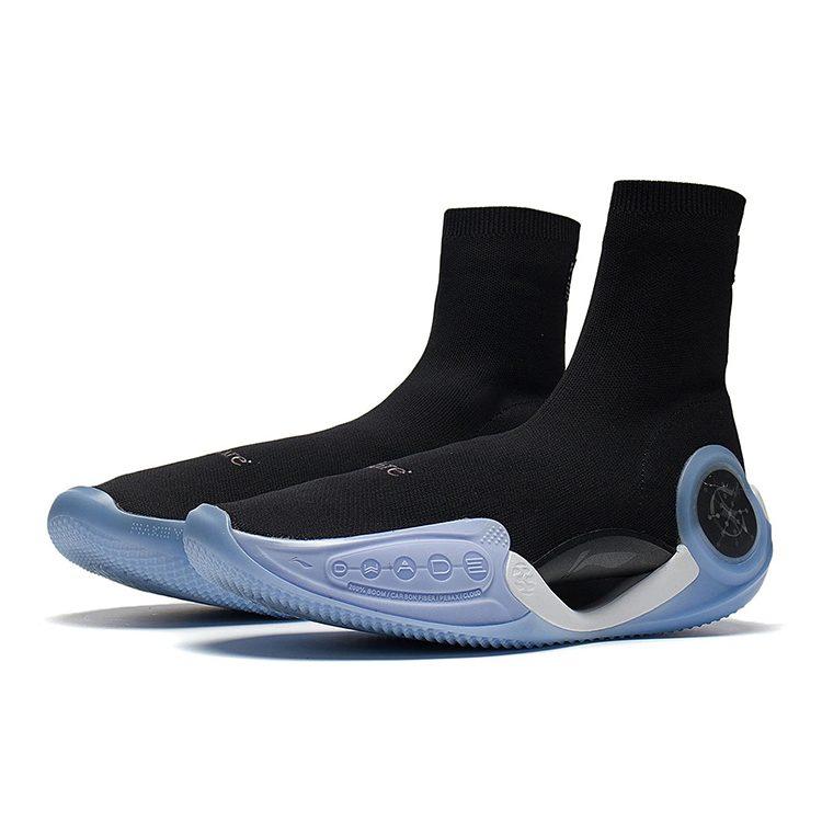 Li Ning WOW 9 Basketbollskor Herr Höga Svart ABCS073-4