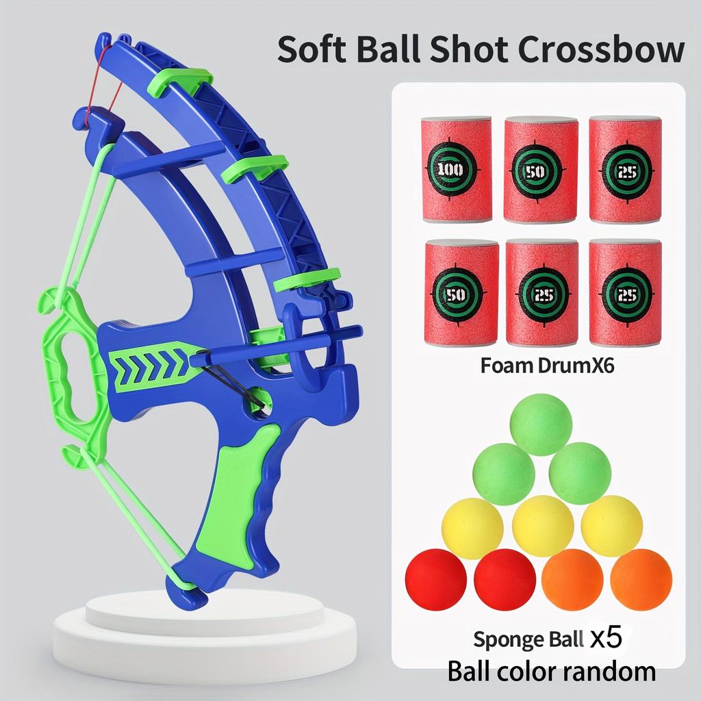 Soft Bullet Target Practice Toy for Children Educational Shooting Practice Toys with Soft Bullets