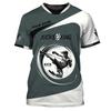 3D Printed Boxing Combat Sports T Shirt for Men Customized Pattern Tee Shirts Summer Street Loose Short Sleeve O-Neck T-shirts