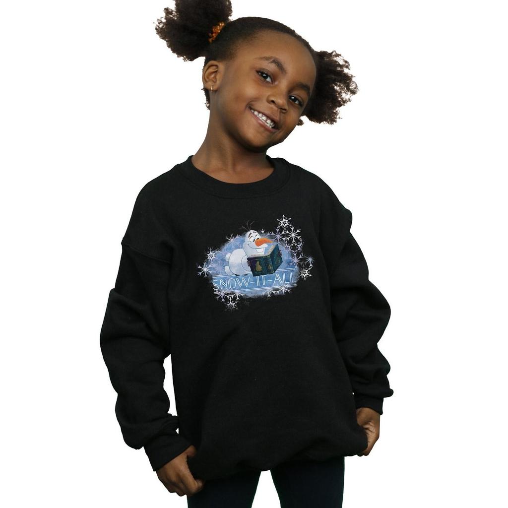 Disney Mädchen-Sweatshirt „Frozen 2 Olaf Snow It All“.