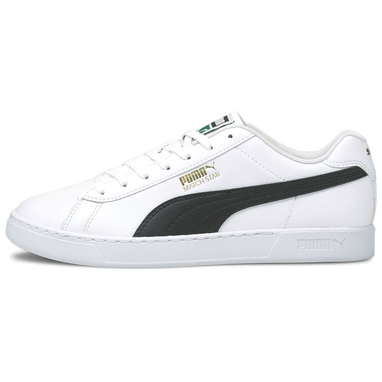 

Puma Match Star Lightweight Low-Top Sneakers Unisex Sneakers White Black 380204-02 42