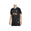 Nike Letter Pattern Round Neck Fitted Straight Cut Pullover Short Sleeve Regular T-Shirt Men Tops Black FZ3199-011