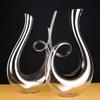 1700ML Wine Decanter Swan Red Wine Decanters Hand Blown Bar Party Carafe Lead-free Fashion Crystal Champagne Aerator Set