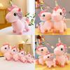 Unicorn Plush Toy For Kids Birthday Gift Soft Pp Cotton Stuffed Animal Decor