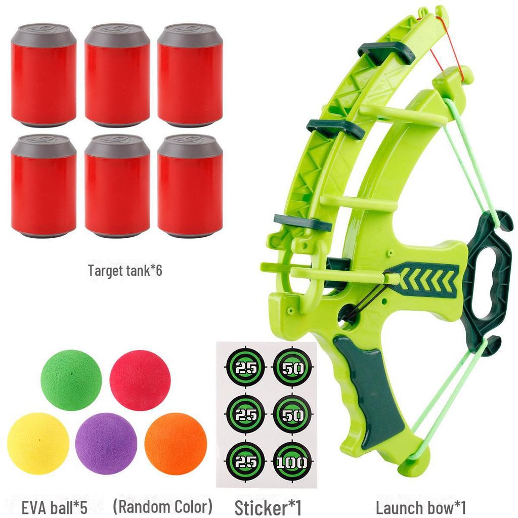 "Interactive Bow & Arrow Dartboard Toy for Parent-Child Fun"