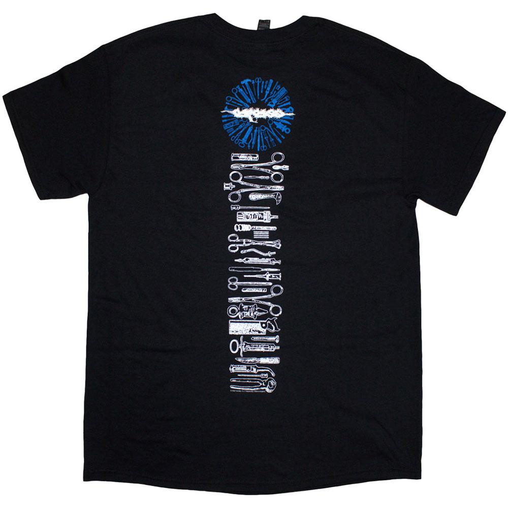 Carcass Unisex Adult Necro Head Back Print T-Shirt