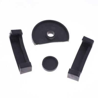 4 Pièces/Ensemble 50/60/70/80 mm Mini Étau de Banc Coussinets Caoutchouc Anti-Pincement Étau de Table Antidérapant Accessoires Anti-Pincement