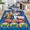1pc Toy Story Adventure Carpet for Playroom Bedroom Living Room Sofa Home Decor,kids Game Area Rug Non-slip Floor Mat Y72945