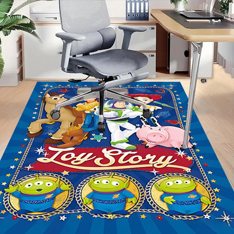 1pc Toy Story Adventure Carpet for Playroom Bedroom Living Room Sofa Home Decor,kids Game Area Rug Non-slip Floor Mat Y72945