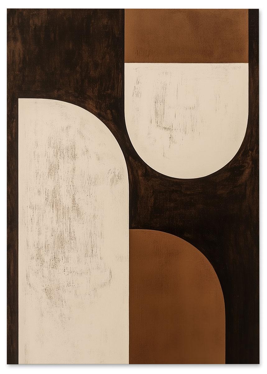 

Plakat plakaty brązowe ściana z plakatami 30x40 cm