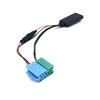 Biurlink Car Radio Green Blue Mini ISO 6Pin 8Pin Connector Bluetooth 5.0 Aux Cable Adapter for Renault Radio Updatelist Radio Accessories 4