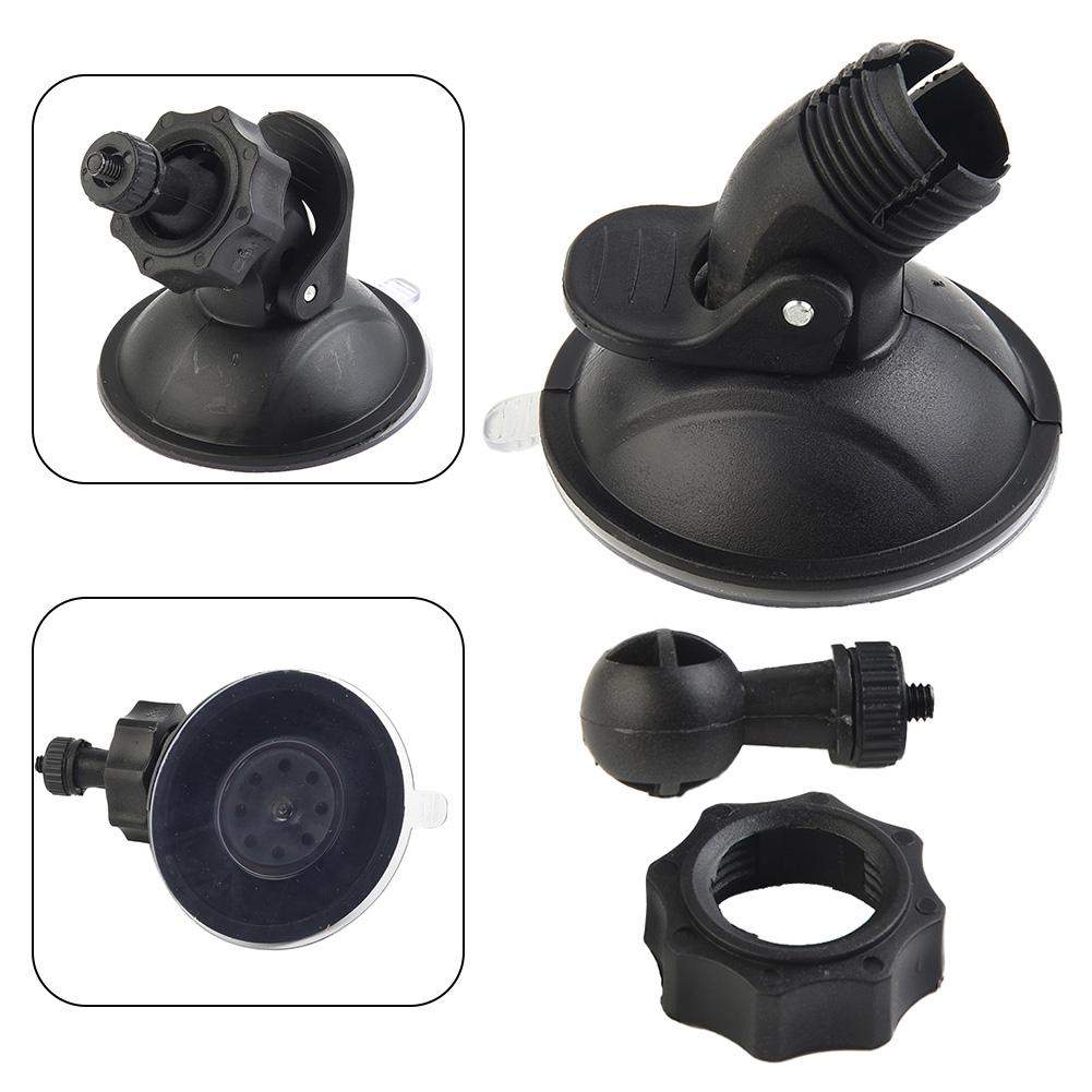 Mount Holder Dash Cam Holder Suction Cup 180 Degrees Adjustable Button Car Fixing Bracket Quick Release Rotating Holder DVR