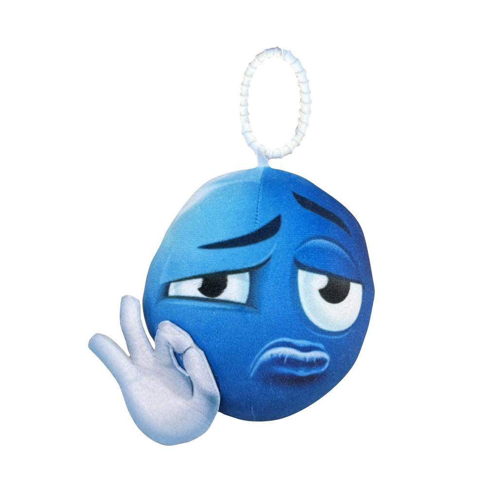 Parody Blue Doll Pendant, Fun Pendant, Funny Decorative Key Chain, Parody Gift For Children (1pc)