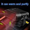 Car Heater 12V/24V Heater Portable Defogger Defroster Heating Fan 200W Dryer Windshield Defogging Household Heater New