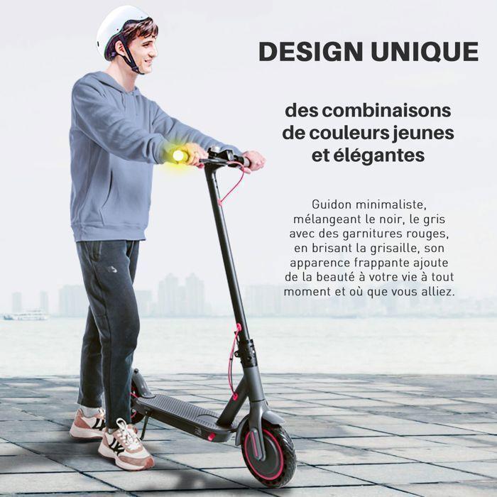 350W Foldable Electric Scooter With App, Max.25 Km/h, 30km Range, 8.5" Wheels, 10.4Ah Battery, Turn Signals, LCD Screen