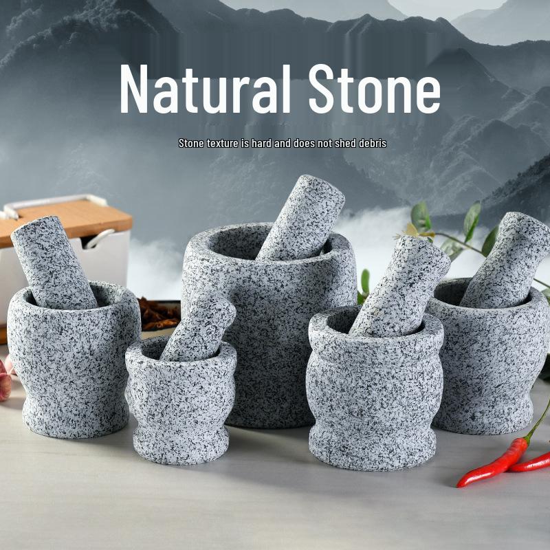 Stone Garlic Grinder and Masher for Home Use