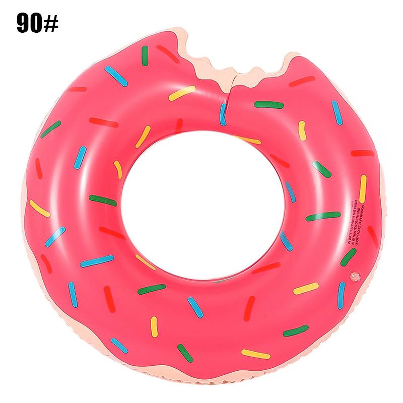 Inflatable Swim Rings Summer Swimming Pool Float Ring Beach Floatie Swim Party Toys for Fun Water Activities 1pc