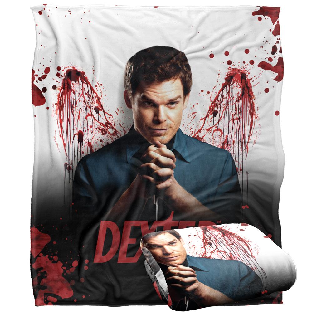Dexter Blood Never Lies Silky Supersoft Blanket