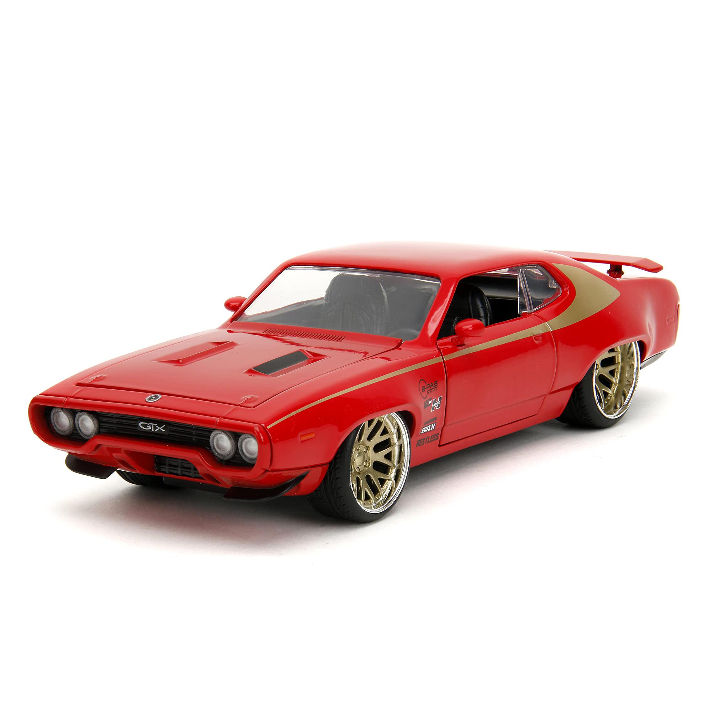 

JADA 1:24 Plymouth GTX 1972 Alloy Car Diecasts & Vehicles Car Model Miniature Scale Model Car For Collection Gift