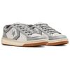 Converse Pro Blaze Classic Comfortable and Versatile Slip-resistant and Wear-resistant Low-top Skate Shoes Unisex Grey and White
