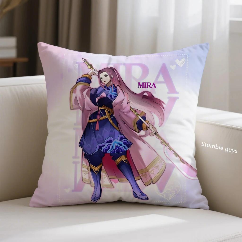 Demon Hunters Kpop Sofa Pillowcase Anime Cushion Cover Bedroom
