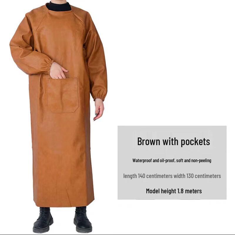 Unisex Long Sleeve Protective Smock