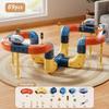 Kid Electric Magnetic Track Car Toys Set DIY Magnetism Orbital Cube Road Build Anti-gravity Levitating Train STEM Toy Xmas Gift