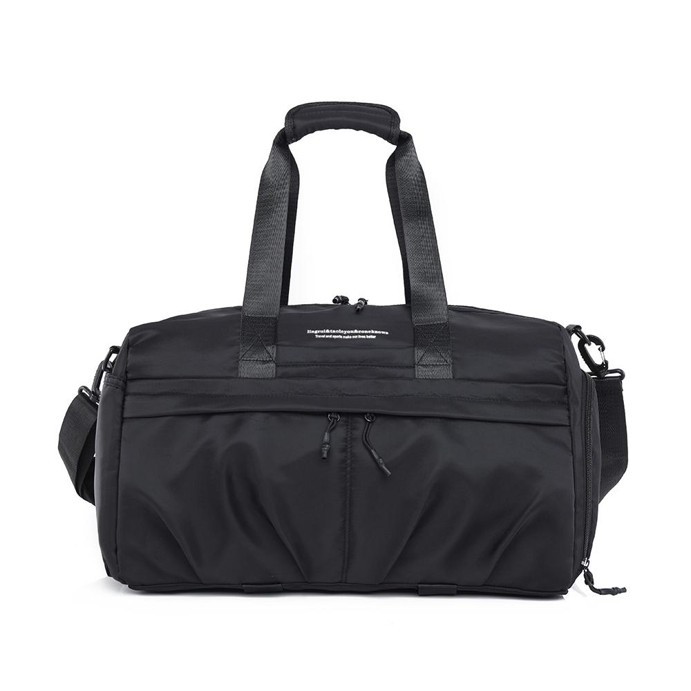

Сумка на короткие расстояния, мужская дорожная сумка, большая вместительная спортивная сумка для фитнеса, женская сумка на плечо, сумка для хранения Small чёрный