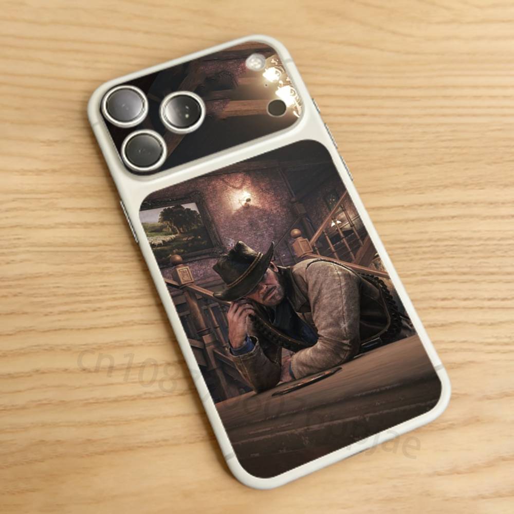 

Red Dead R-Redemption Morgan For iPhone 17pro/Max Full body Back Cover Decal Skin Colorful Rear Protective Sticker Film iPhone17pro