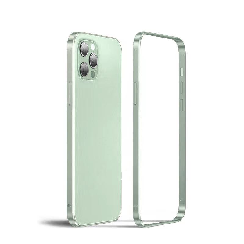 Natuurlijke Titanium Bumper Case Voor iPhone 17 Air 16 15 Pro Max 14 Plus 13 12 13Pro 14Pro 14Plus 15Pro Metalen Telefoon Accessoires For iPhone 16 Plus